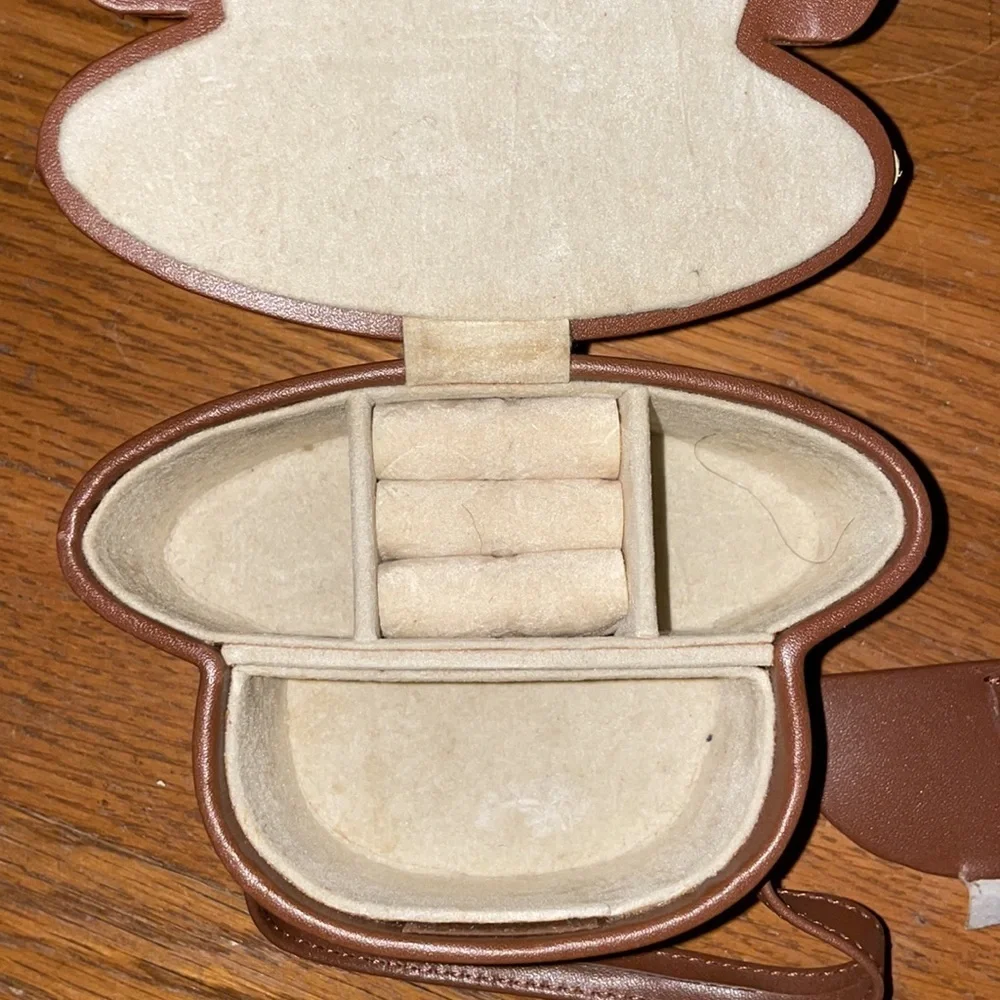 Paul Frank like Y2K jewelry box trinket travel holder